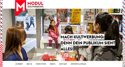 Desktop Screenshot of modul.ch