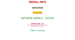 Desktop Screenshot of info.modul.at