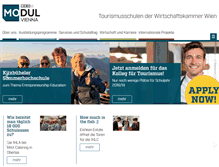 Tablet Screenshot of modul.at